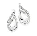 9ct-White-Gold-Diamond-Earrings Sale