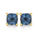 9ct-Gold-London-Blue-Topaz-Studs Sale