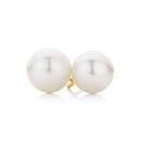 9ct-Gold-Cultured-Freshwater-Pearl-Stud-Earrings Sale