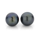 9ct-Gold-Cultured-Tahitian-Pearl-Stud-Earrings Sale