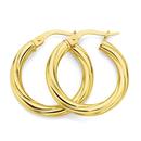 9ct-Gold-Twist-Hoop-Earrings Sale