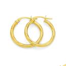 9ct-Gold-Medium-Twist-Hoop-Earrings Sale