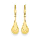 9ct-Gold-Bomber-Drop-Earrings Sale