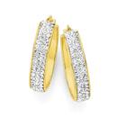 9ct-Gold-Crystal-Large-Hoop-Earrings Sale