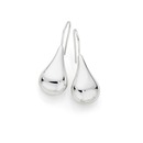 Silver-Bomber-Hook-Earrings Sale