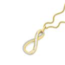 9ct-Gold-Diamond-Infinity-Pendant Sale