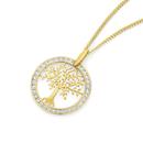 9ct-Gold-Diamond-Tree-of-Life-Pendant Sale