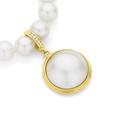9ct-Gold-Cultured-Mabe-Pearl-Diamond-Enhancer Sale