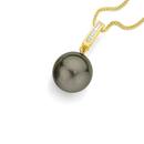 9ct-Gold-Tahitian-Pearl-Diamond-Enhancer-Pendant Sale