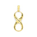 9ct-Gold-Meaning-of-Life-Infinity-Pendant Sale