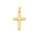 9ct-Gold-Polished-Cross-Pendant Sale