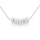 Silver-42cm-7-Lucky-Rings-Necklace Sale