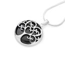 Sterling-Silver-Onyx-Tree-of-Life-Pendant Sale