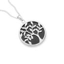 Silver-Onyx-Tree-Of-Life-Pendant Sale