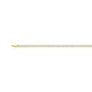 9ct-Gold-Two-Tone-45cm-Solid-Diamond-Cut-Curb-Chain Sale