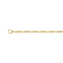9ct-Gold-45cm-Solid-Figaro-31-Chain Sale
