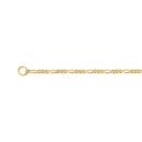 9ct-Gold-45cm-Solid-Figaro-31-Chain Sale