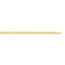 9ct-Gold-45cm-Solid-Oval-Curb-Chain Sale