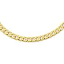 9ct-Gold-55cm-Solid-Curb-Chain Sale