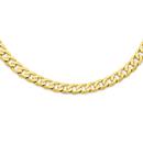 9ct-Gold-60cm-Solid-Bevelled-Close-Curb-Mens-Chain Sale