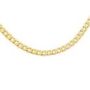 9ct-Gold-55cm-Solid-Bevelled-Close-Curb-Chain Sale