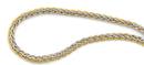 9ct-Gold-Two-Tone-45cm-Diamond-Cut-Hollow-Wheat-Necklet Sale