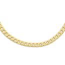 9ct-Gold-55cm-Solid-Curb-Mens-Chain Sale