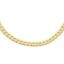 9ct-Gold-55cm-Solid-Curb-Gents-Chain Sale