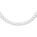 Silver-60cm-Solid-Curb-Chain Sale