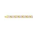 9ct-Gold-Diamond-Infinity-Bracelet Sale