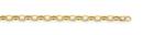 9ct-Gold-19cm-Oval-Belcher-Bracelet Sale