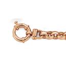 9ct-Rose-Gold-21cm-Solid-Oval-Belcher-Bracelet Sale