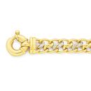 9ct-Gold-20cm-Diamond-Bracelet Sale
