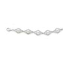 Sterling-Silver-Pearl-Cubic-Zirconia-173cm-Loop-Bracelet Sale