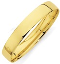 9ct-Gold-12x65mm-Solid-Oval-Bangle Sale