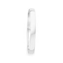 Silver-65mm-Oval-Comfort-Fit-Bangle Sale
