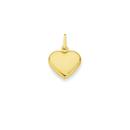9ct-Gold-Puff-Heart-Charm Sale