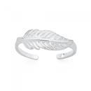 Silver-Feather-Toe-Ring Sale