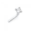 Silver-CZ-Square-Nose-Stud Sale