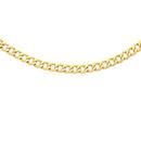 9ct-Gold-on-Silver-45cm-Curb-Chain Sale