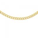 9ct-Gold-on-Silver-50cm-Curb-Chain Sale