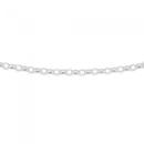 Silver-60cm-Oval-Belcher-Chain Sale