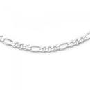 Sterling-Silver-55cm-31-Figaro-Chain Sale