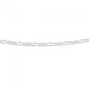 Sterling-Silver-45cm-Solid-Figaro-Chain-Made-In-Italy Sale