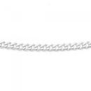 Silver-55cm-Solid-Curb-Chain Sale