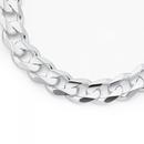 Sterling-Silver-50cm-Bevelled-Curb-Gents-Chain Sale