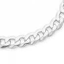 Sterling-Silver-55cm-Curb-Gents-Chain Sale