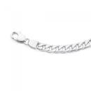 Silver-20cm-Curb-Bracelet Sale