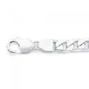 Sterling-Silver-21cm-Open-Curb-Bracelet Sale