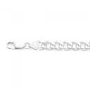 Silver-21cm-Curb-Bracelet Sale